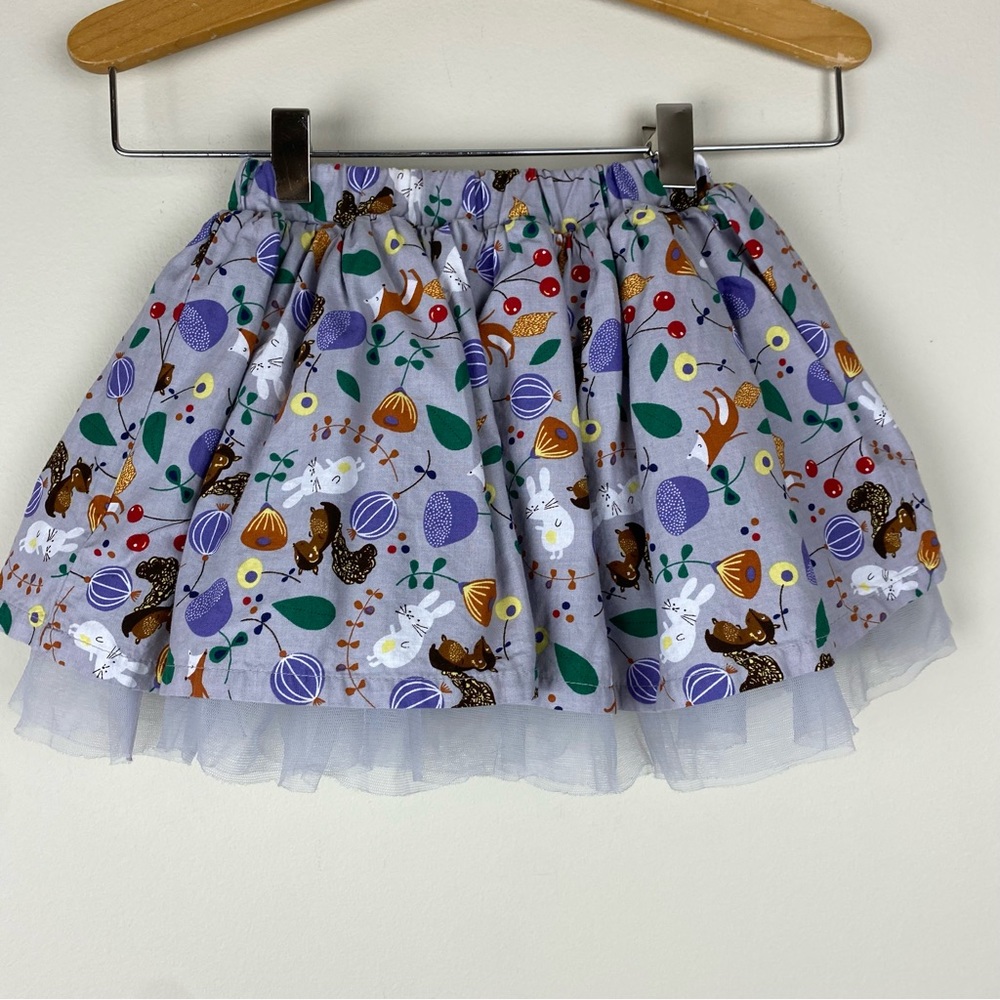 Alloton fall novelty print skirt size 5